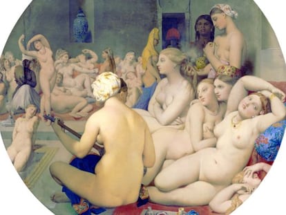 'Baño turco', de Ingres.