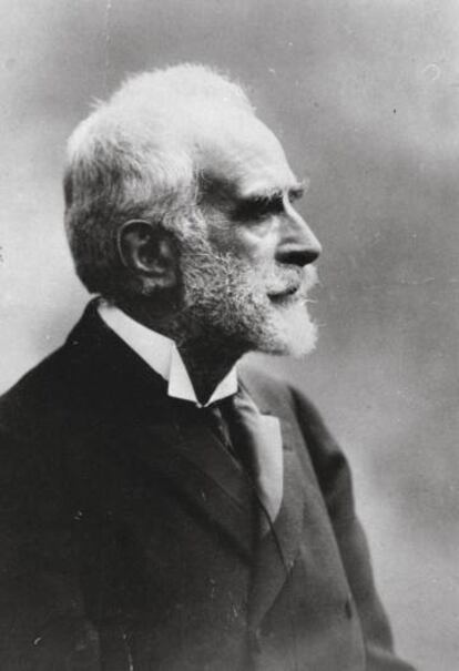 Gumersindo de Azcárate, en una foto del Archivo de la Institución Libre de Enseñanza.