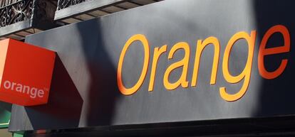 Una tienda de orange en Madrid.