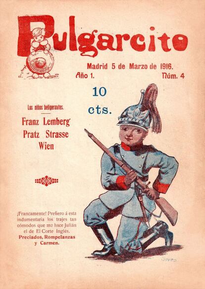 'Pulgarcito' fue un autntico xito editorial. 1755 nmeros y cutro dcadas en los kioskos, de 1946 a 1981. Su precio vari mucho con los a?os, de la peseta que cost en su primera poca a las 35 de la ltima. El nmero de pginas variaba entre 20, 16 y 32 en formato de un folio.