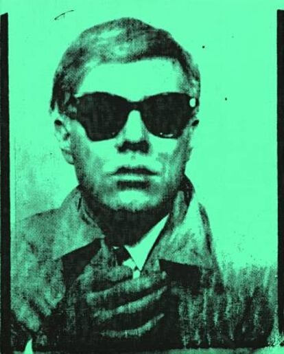 Primer autorretrato de Andy Warhol que subastará Sotheby´s.