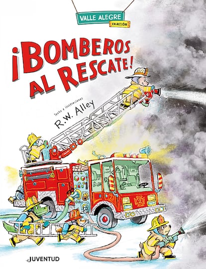 Bomberos al rescate. Editorial JUVENTUD