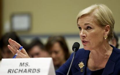 La presidenta de Planned Parenthood, Cecile Richards, testifica ante el Congreso. 