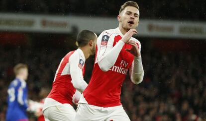 El jugador de fútbol, Aaron Ramsey.
