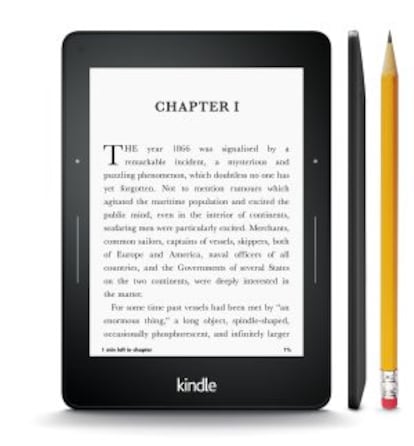 El nuevo Kindle Voyage.