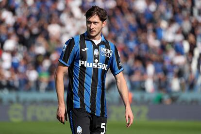 Aleksey Miranchuk durante un partido del Atalanta contra el Udinese en la Serie A.