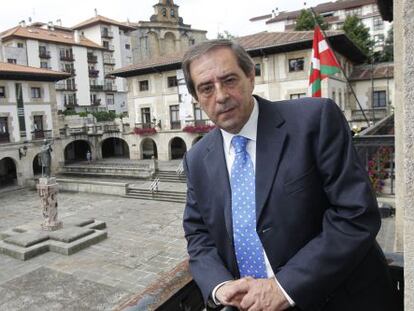 El alcalde de Gernika y candidcato de Bildu, José María Gorroño.