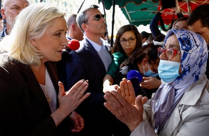 Le Pen hiyab Francia