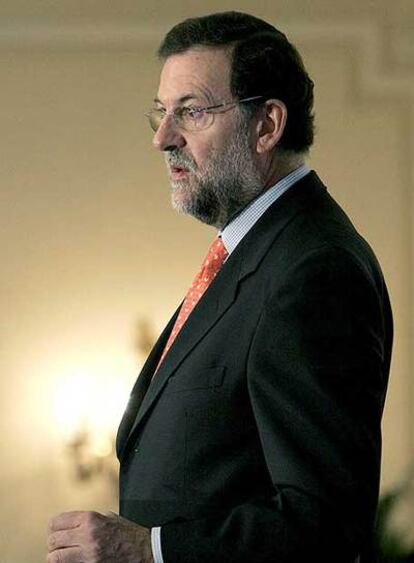 Mariano Rajoy, durante su intervención.