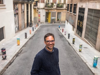 Álvaro Fernández Heredia, el pasado mayo, en una foto cedida por Más Madrid.