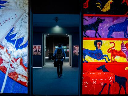 El nuevo espacio expositivo de la Biblioteca Nacional de España 'El Infierno y las Maravillas'.