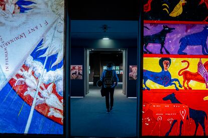 El nuevo espacio expositivo de la Biblioteca Nacional de España 'El Infierno y las Maravillas'.