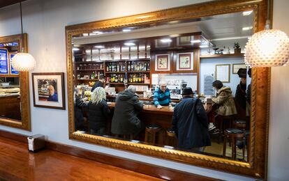 El bar Bocatini, a la Gran Via.