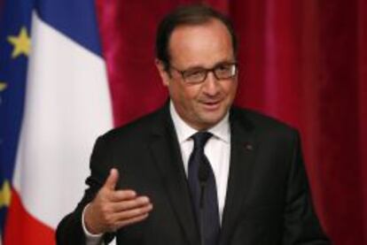 El presidente franc&eacute;s Fran&ccedil;ois Hollande. EFE/Archivo