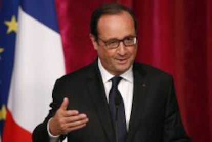 El presidente franc&eacute;s Fran&ccedil;ois Hollande. EFE/Archivo