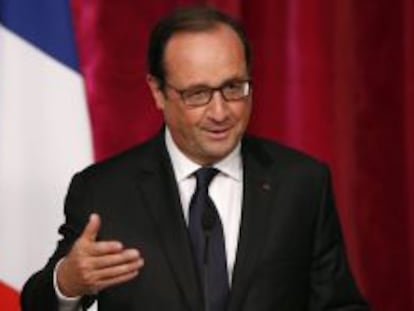 El presidente franc&eacute;s Fran&ccedil;ois Hollande. EFE/Archivo