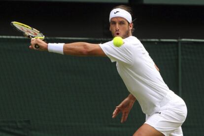 Feliciano, en su partido ante Roddick.