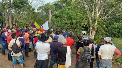 Liberados los 30 soldados del Ejército Nacional de Colombia que se encontraban retenidos, en Vista Hermosa, Meta