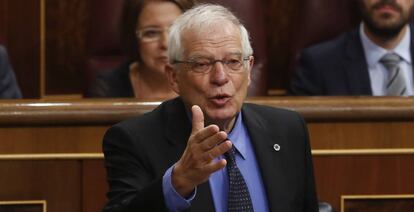 Josep Borrell, ministro de Asuntos Exteriores.