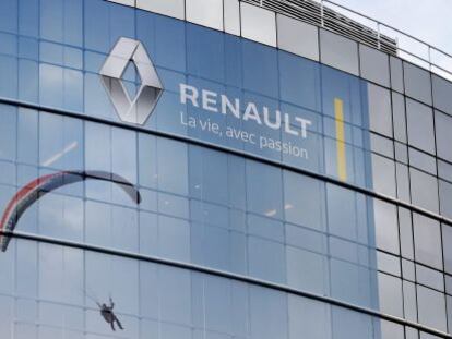 Sede del constructor franc&eacute;s de autom&oacute;viles Renault en Boulogne Billancourt, cerca de Par&iacute;s, Francia.