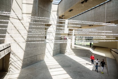 Vista del Museo de Arte Contemporáneo de Ciudad de México.