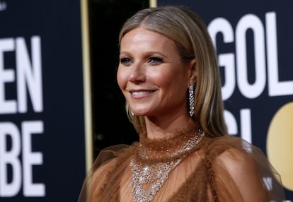 Gwyneth Paltrow en el ceremonia de los Globos de Oro del año 2020.