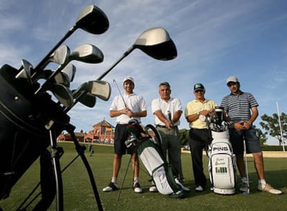 Imagen de una exhibición de golf