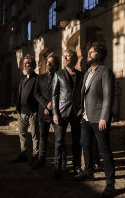 El grupo Elefantes, participantes en el concierto 'México. Es que me acuerdo'.