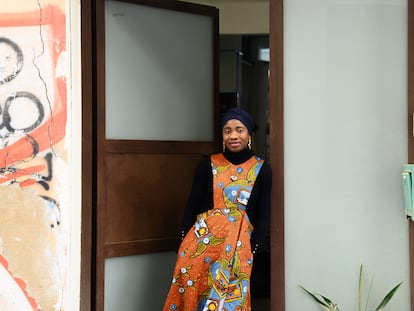 Aminata Soucko, presidenta de Red Aminata, una asociación de Valencia que presta apoyo a refugiadas supervivientes de violencia de género.