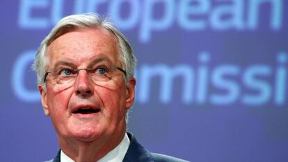 El negociador para el Brexit de la UE, Michel Barnier