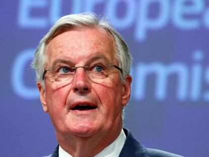 El negociador para el Brexit de la UE, Michel Barnier