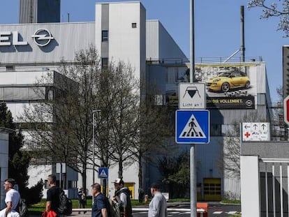 Fábrica de Opel en Eisenach, en la antigua Alemania del Este. PSA ha amenazado con recortar la producción en la factoría. 