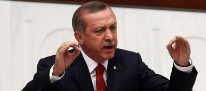 El primer ministro turco, Recep Tayyip Erdogan. 