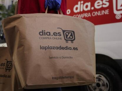 Dia suma a Uber Eats para sus opciones de reparto de la compra a domicilio