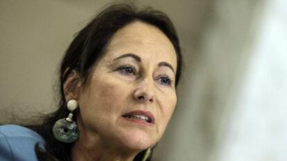 La ministra de Medio Ambiente, Energía y Ecología francesa Ségolène Royal.