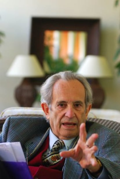 Antonio Cubillo, líder independentista canario, en 2008.