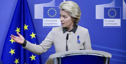 La presidenta de la Comisión Europea, Ursula von der Leyen.