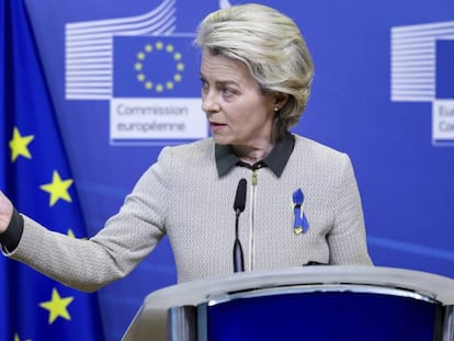 La presidenta de la Comisión Europea, Ursula von der Leyen.