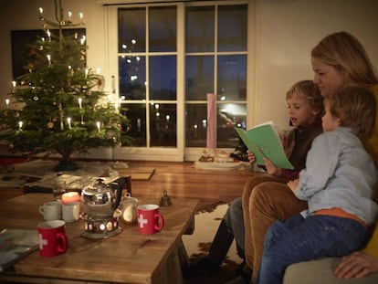 Chaminé e livros: na Islândia, as pessoas passam a noite de Natal lendo