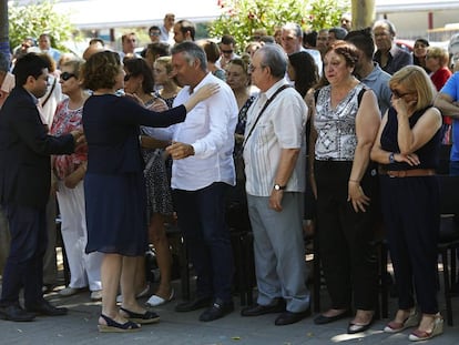 El homenaje a las v&iacute;ctimas de Hipercor. 