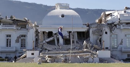 El Palacio Presidencial de Haití ha sido destruido por el terremoto