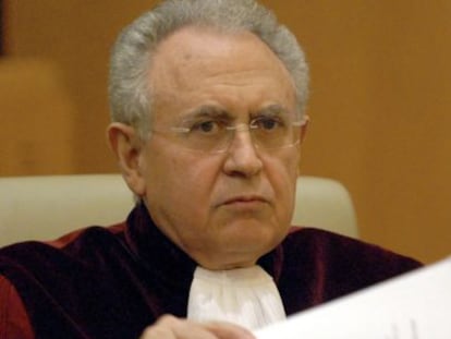 El abogado general del Tribunal de Justicia de la UE, Paolo Mengozzi. EFE/Archivo