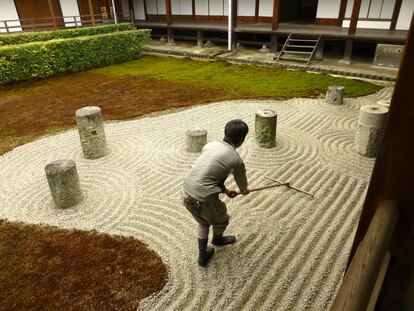 La enseñanza de un jardín zen