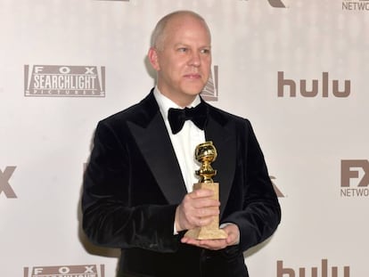 El guionista y productor Ryan Murphy, en los Globos de Oro de 2017.
