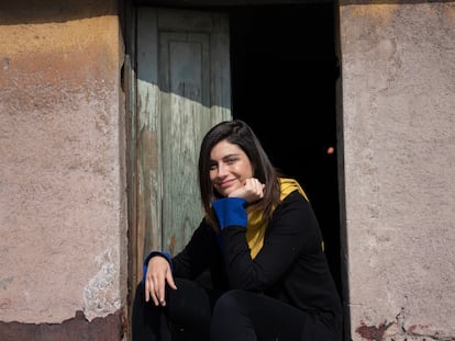 La escritora Ximena Santaolalla, durante una entrevista para EL PAÍS, en Ciudad de México.