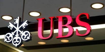 Logo del banco suizo UBS. 