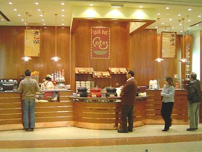 Un restaurante portugués de comida rápida, especializado en sopas.