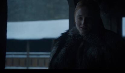 <p>Momento: Sansa hablando con Tyrion sobre Cersei, que prometió mandar sus tropas al Norte. Su hermano cree que cumplirá su palabra porque tiene algo por lo que vivir: el hijo que espera. Sansa le dice: "Te tenía por el hombre más inteligente del mundo".<p/><p>¿Por qué? Esta Stark es uno de los personajes femeninos más evolucionados a lo largo de la serie, con características casi siempre atribuidas a los hombres como la templanza, la estrategia, la reflexión o el sentido de Estado. Aquí, por fin ha dejado de recibir la condescendencia de los demás y ahora la ejerce. En este mismo capítulo cuestiona las decisiones políticas de Jon Snow desmitificando la validez del amor como razón para estas cuestiones: "¿Hincaste la rodilla para salvar el Norte o porque la amas?".</p>