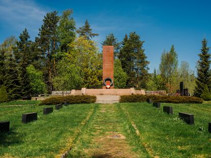 Cementerio soviético en la zona de Porkkala. 