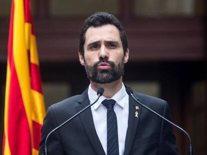 Roger Torrent, expresidente del Parlamento de Cataluña